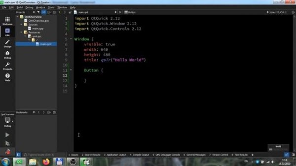 QML - Знакомство с QML (часть 1)