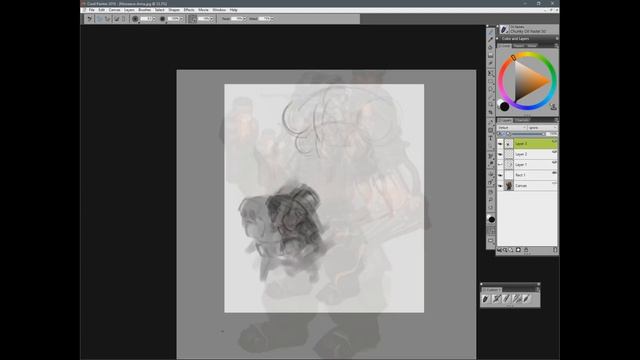 Roman Guro: Cyberpunk Character Design: Разбор ArtBattle GameGathering смотреть онлайн