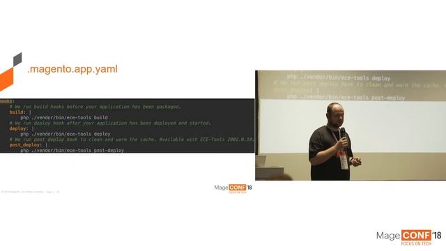 Magento Cloud. Best practices - Bohdan Korablov&Yevhen Miroshnychenko | MageCONF18 смотреть онлайн