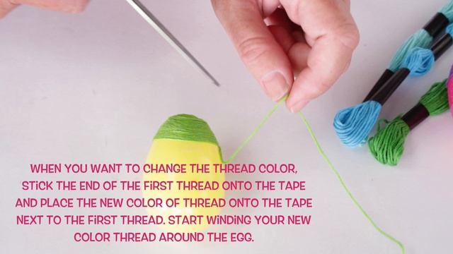 Embroidery Thread Easter Eggs смотреть онлайн
