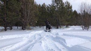 Буран с мотором от ваз 2109