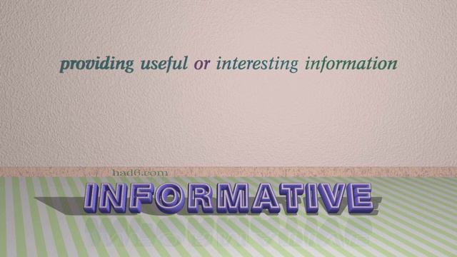 educative - 5 adjectives similar to educative (sentence examples) смотреть онлайн