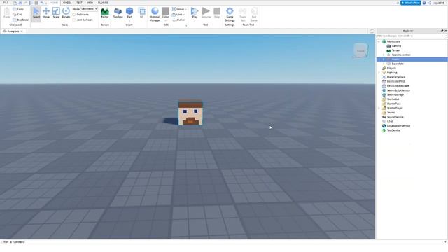 Гайд как сделать Model в Roblox Studio смотреть онлайн