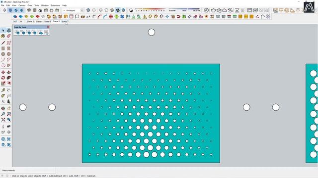 SCALE BY TOOLS PLUGIN #sketchup