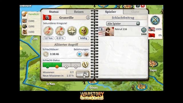 WARSTORY - Europe in Flames | Tutorial | Ein Kriegsziel befreien | Liberating a War Target смотреть онлайн