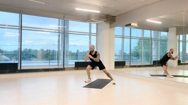 99 Выпады в сторону правая нога смотреть онлайн