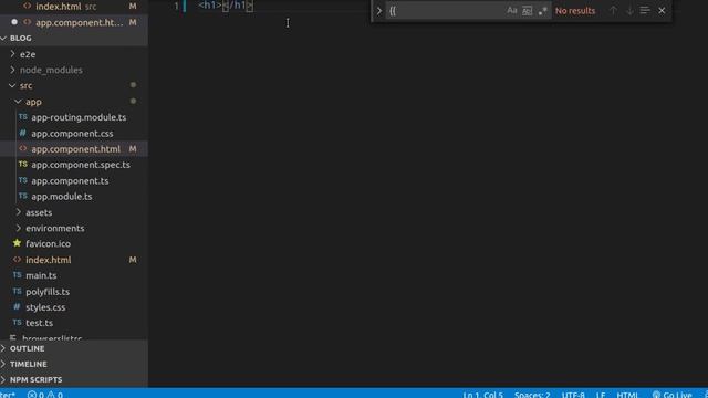 Angular 10 tutorial #4 Make First change | Hello World смотреть онлайн