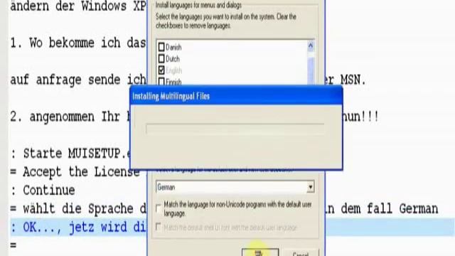 Windows XP Sprache ändern смотреть онлайн