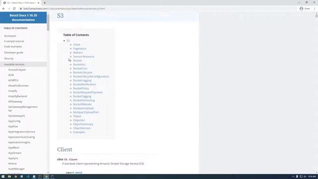2 - List All Objects In All S3 Buckets - Boto3 Basics смотреть онлайн