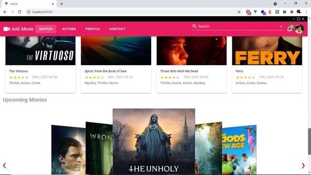 Vuejs - Vuetify UI Design, Movie Application - API - Intro part1/7 смотреть онлайн