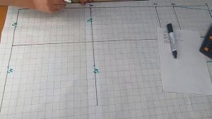 Чертеж основы брюк. Простой способ.mp4