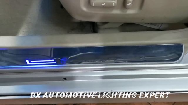 Side Sill Plate Led Running welcome light #CustomMade ｜Toyota Camry Acv40 смотреть онлайн