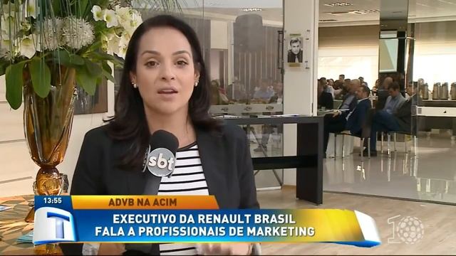 Executivo Da Renault Brasil Fala A Profissionais De Marketing - Tribuna Da Massa (31/08/18)