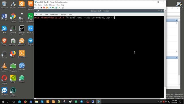 Установка XRDP Server на openSUSE 15.0 для подключения с помощью RDP в Windows 10 смотреть онлайн