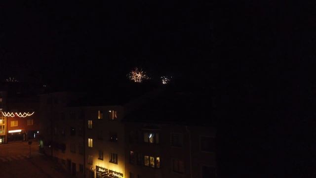 Sweden,Sodertalje,New year celebration with Fire crackers смотреть онлайн