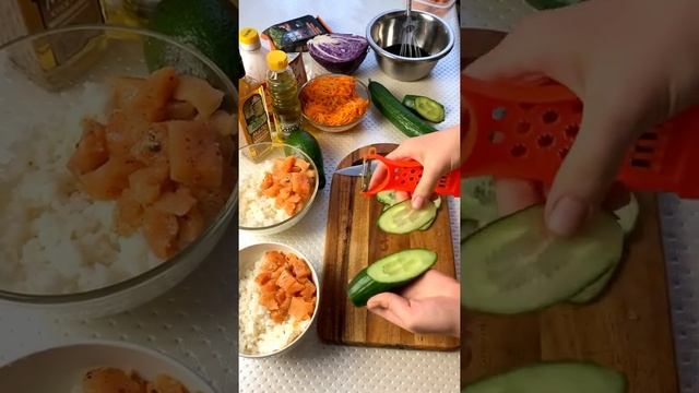 Вот что едят на Гавайях! ? Приготовила Гавайское блюдо Поке смотреть онлайн