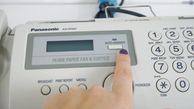 Факс Panasonic KX-FP207UA - видео обзор смотреть онлайн