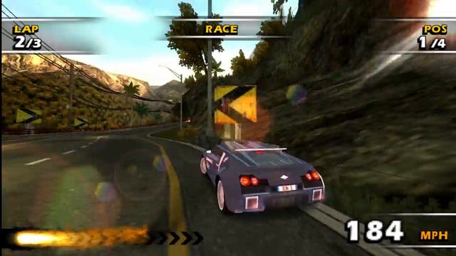 Burnout Dominator PSP 2 New tracks #1 смотреть онлайн