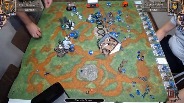 Battle Report 013 - Mk3 Cygnar Haley 3 vs Trolls Gunnbjorn - English Commentary смотреть онлайн