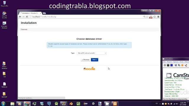 Install Moodle 3.1.1+ eLearning on Windows localhost byAO смотреть онлайн