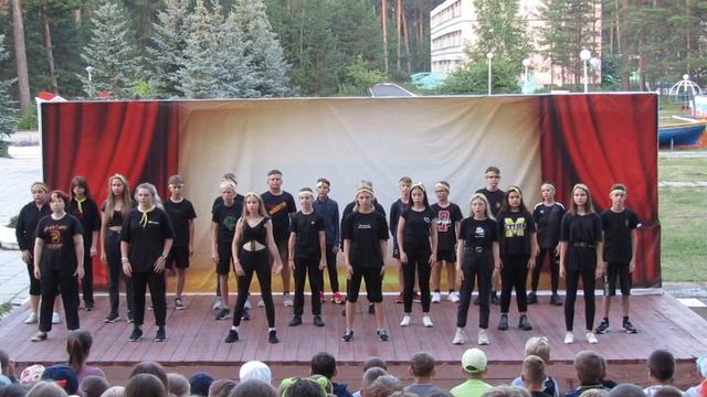 Концертный номер от 4 отряда. смотреть онлайн