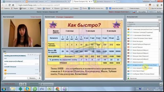Экспресс Карьера на АРМЯНСКОМ языке спикер ТАМАРА САРДАРЯН смотреть онлайн