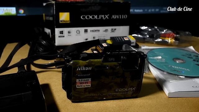 Nikon AW110 Cámara Sumergible смотреть онлайн