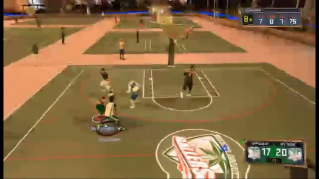 LONZO BALL IN 2K | NBA 2K17 MyPark смотреть онлайн