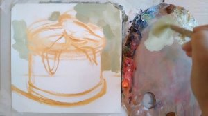 Как красиво написать фон в картине маслом. Полезный лафхак для начинающих художников