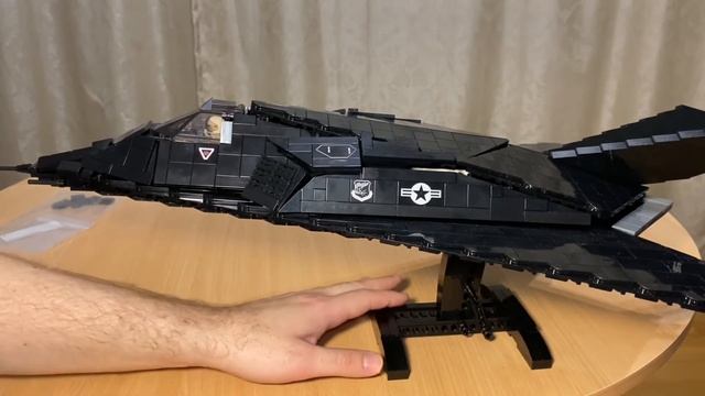 Brickmania F-117 Nighthawk Stealth Attack Aircraft Full Review
