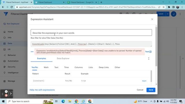AppSheet How To Create a Filter Dashboard and Export to CSV смотреть онлайн