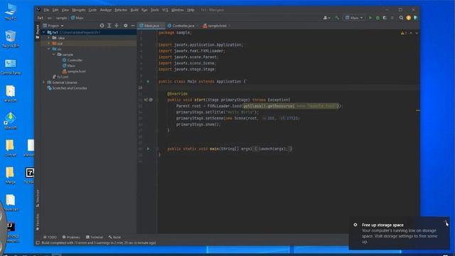 JavaFx with intellij смотреть онлайн