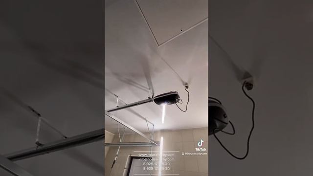 Гараж из СИП панелей “Green board”на ж/б плите. Размер 8х8. смотреть онлайн