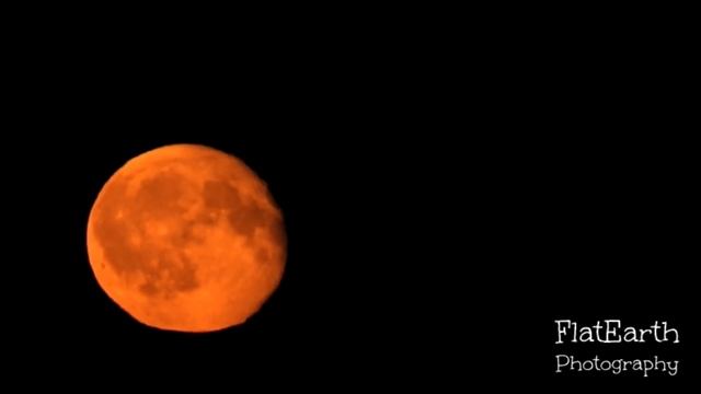 Moonrise over Ireland - Blood, orange moon - Nikon coolpix P900 смотреть онлайн