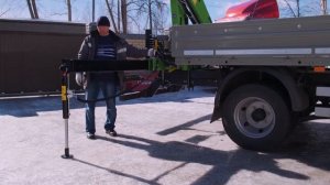 Продажа манипуляторов . Газон манипулятор. ГАЗ-С41RB3 (газон некст) с КМУ .