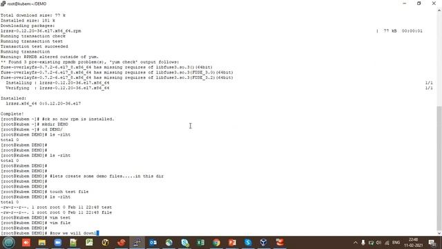 Linux:Step By Step Demo Tutorial for file upload download using RZ SZ смотреть онлайн