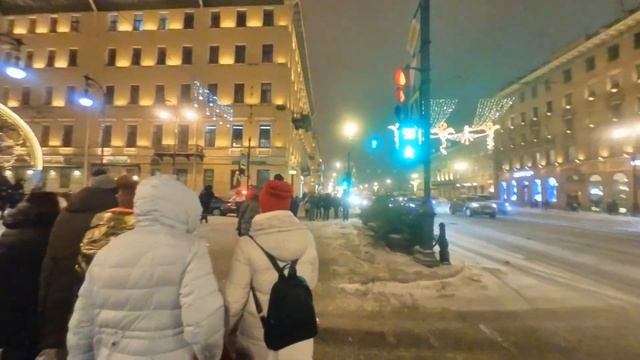 Дворцовая площадь. Манежная площадь. Рождественская ярмарка. смотреть онлайн