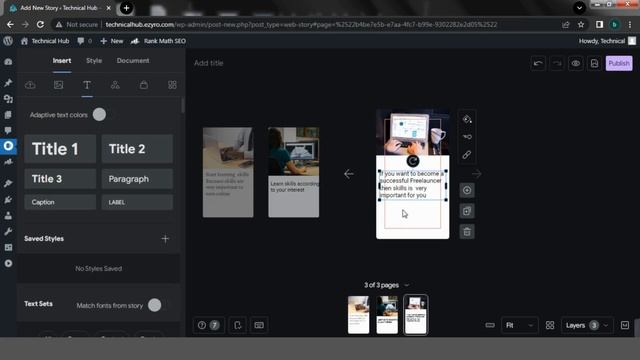 Add Stories on Web Stories by WordPress | Technical | #technical #wordpress #stories смотреть онлайн