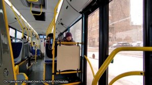 «Переключение передач на высоких оборотах!» Поездка на автобусе «Volgabus-5270.G4 (CNG), по 145.