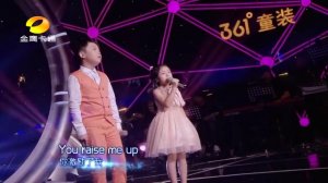 Брат и сетра исполнили песню «You Raise Me Up»! Очень красиво и душевно! на шоу Let's Sing Kids 3