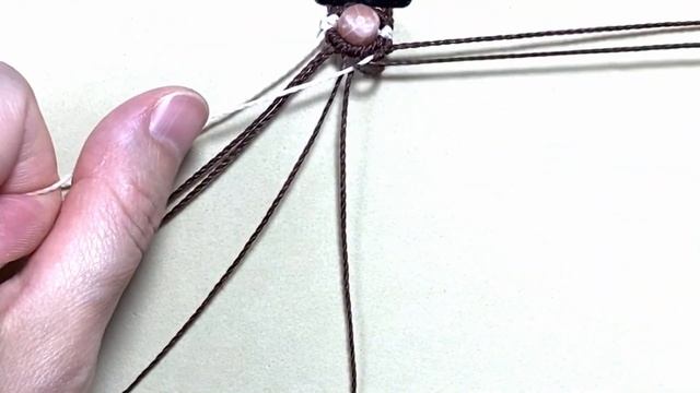 How To Make A Macrame Bracelet With Beads | Step By Step