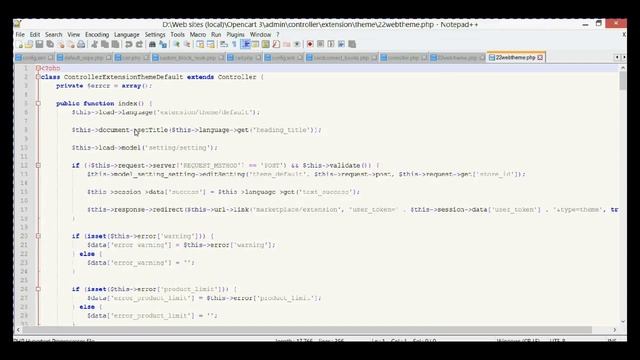 OpenCart 3 - How to create new theme. смотреть онлайн