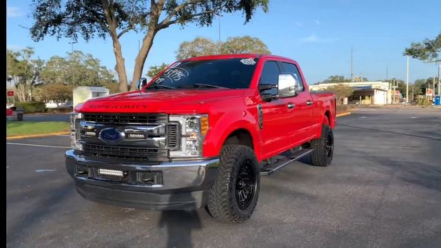 2019 Ford F250 XL Superduty Crew Cab 4WD 6.2L V8 Gas w/ FX4 Pkg, STX Pkg, Tow Pkg & Carfax 1 owner! смотреть онлайн