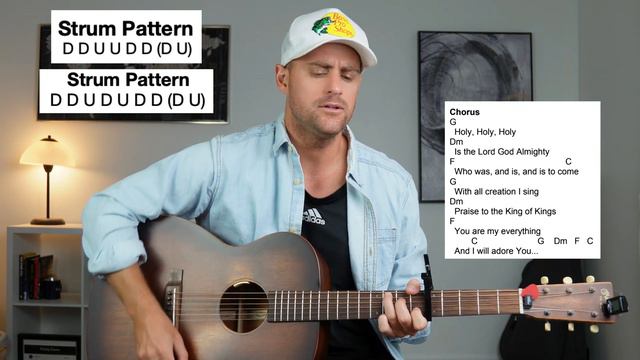 Revelation Song || Acoustic Guitar Lesson & Play-Along with Chords and Lyrics смотреть онлайн