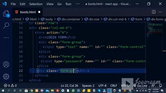 #codewithmehnaz | Bootstrap 4 Form - responsive web design Part 9 | Hindi / Urdu смотреть онлайн