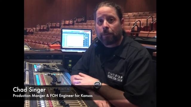 Chad Singer, Production Manager and Front of House Engineer for Kansas смотреть онлайн