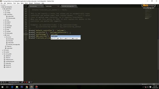 7 - Creating session data using codeigniter for beginners смотреть онлайн