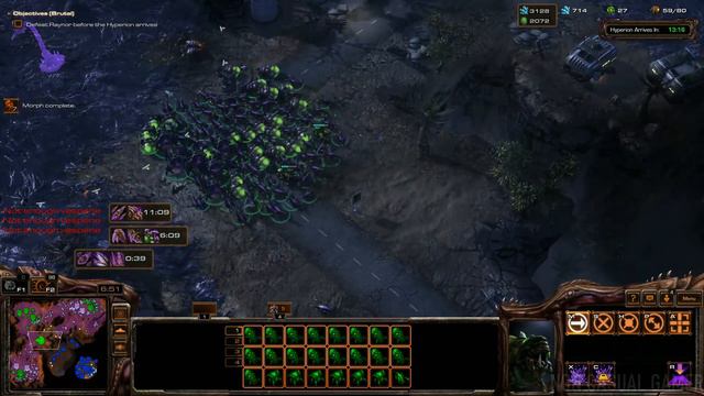 Starcraft 2 Custom Campaign Wings of Liberty Reversed EP 3 - Zero Hour смотреть онлайн