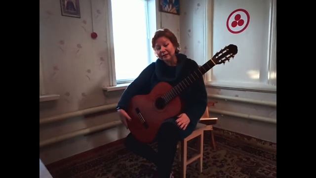 Обучение игре на гитаре (+авторская песня). Занятие первое. смотреть онлайн