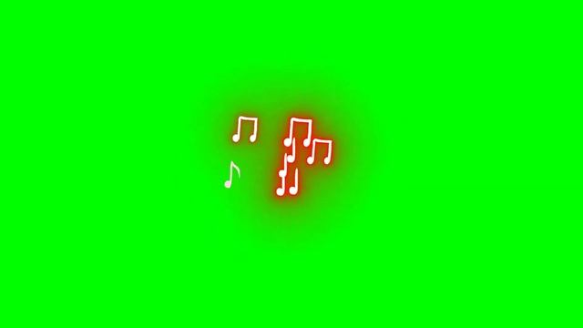 Футажи для видеомонтажа Световые Неоновые Ноты Light Neon Notes смотреть онлайн